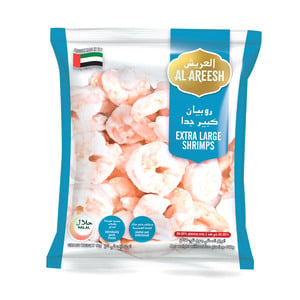 Buy Al Areesh Frozen Extra Large Shrimps 1 kg Online at Best Price | Shrimps | Lulu KSA in UAE