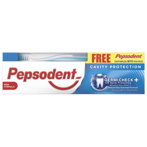 Pepsodent Toothpaste Germi Check 150g + Toothbrush 1pc