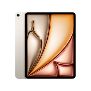 Apple iPad Air (2024) 13 inches, Wi-Fi, M2 Chip, 128 GB Storage, Starlight