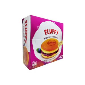 Amalfi Foods Fluffy Blueberry Pancake Sandwich 5 x 37 g