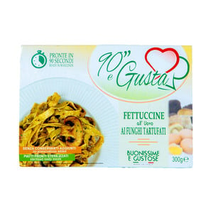 Buy 90 E Gusta Fettucine With Mushroom And Truffle Sauce 300 g Online at Best Price | Pasta | Lulu Kuwait in Kuwait