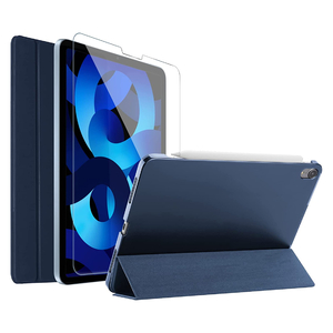 Trands Folio Case and Screen Protector for IPad, 10.9 inches, BD3457