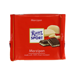 Ritter Sport Marzipan Chocolate Bar 100g