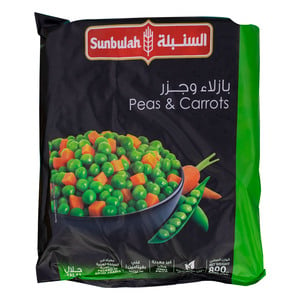 Sunbulah Frozen Peas & Carrots 800 g