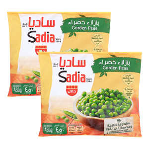 Buy Sadia Garden Peas Value Pack 2 x 450 g Online at Best Price | Green Peas | Lulu UAE in UAE