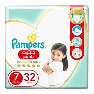 Pampers Premium Care Diaper Pants Size 7, 20+kg 32 pcs