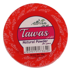 All White Tawas Natural Powder 50 g