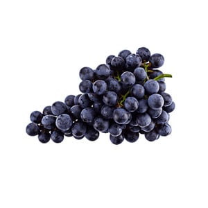 Black Seedless Grapes 500g Approx Weight