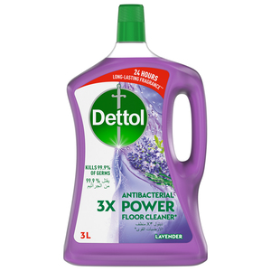 Dettol Lavender Antibacterial Power Floor Cleaner 3Litre