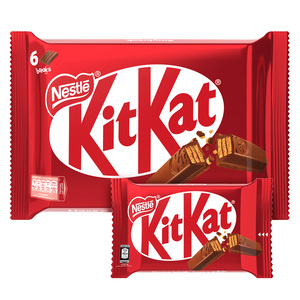 Buy Nestle KitKat 4 Finger Milk Chocolate Wafer 6 x 36.5 g Online at Best Price | Covrd Choco.Bars&Tab | Lulu UAE in UAE