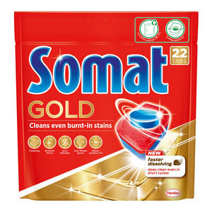 Somat Gold Dishwashing Tabs 22 pcs