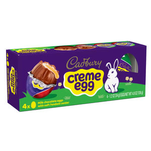 Cadbury Milk Chocolate Creme Egg 4 x 34 g