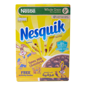 Nestle Nesquik Chocolate Cereals 330 g + Colour Pencil