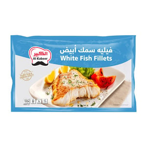 Buy Al Kabeer White Fish Fillets 1 kg Online at Best Price | Fish Fingers & Steak | Lulu UAE in UAE