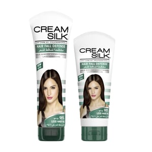 اشتري قم بشراء Cream Silk Hair Reborn Hair Fall Defense Conditioner 280 ml + 180 ml Online at Best Price من الموقع - من لولو هايبر ماركت Conditioners في الامارات