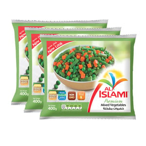 Al Islami Mixed Vegetables 3 x 400 g