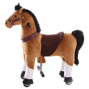 Toby's Ponycycle Riding Horse, Light Brown, TB-2007