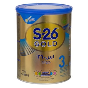 Nestle S-26 Gold Stage 3 Growing Up Formula From 1-3 Years 800 g