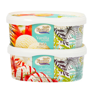 Fabion Ice Cream Assorted Value Pack 2 x 1 Litre