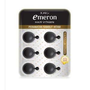 Emeron Hair Vitamin Black & Shine 6s