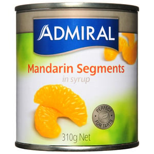 Admiral Mandarin Segments in Syrup 310 g