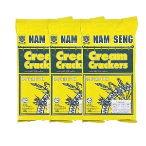 Nam Seng Cream Crackers Assorted Value Pack 3 x 400 g
