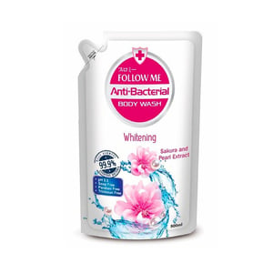 Follow Me Anti Bacterial Refill Pack Whitening 90ml