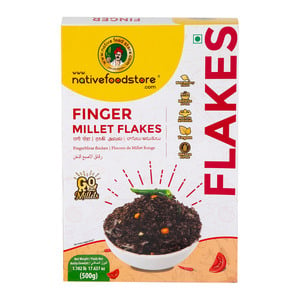 Native Food Store Finger Millet Flakes 500 g
