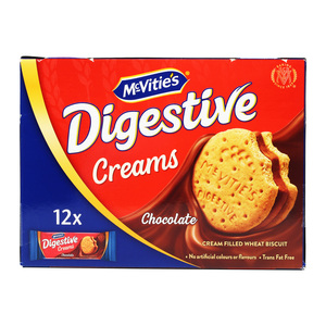 McVitie's Digestive Creams Chocolate Biscuit Value Pack 12 x 40 g