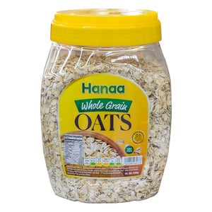 Buy Hanaa Whole Grain Oats 900 g Online at Best Price | Oats | Lulu KSA in Saudi Arabia