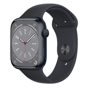 Apple Watch S8 GPS 45mm Midnight Aluminium MNP13