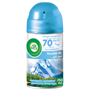 Buy Airwick Freshmatic Odor Stop Refill Mountain Air 250 ml Online at Best Price | Auto AF Machine Refl | Lulu UAE in Kuwait