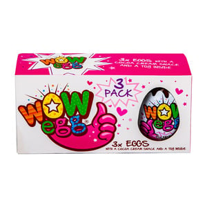 Wow Egg Cocoa Cream Snack And A Toy For Girls 3 pcs