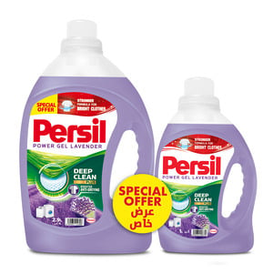 Persil Power Gel Lavender Value Pack 2.9 Litres + 1 Litre