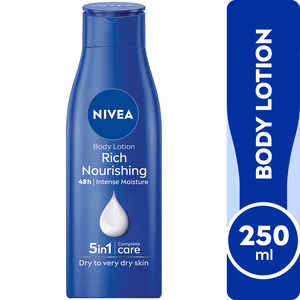 Buy Nivea Body Lotion Nourishing Extra Dry Skin 250 ml Online at Best Price | Body Lotion | Lulu Egypt in Kuwait