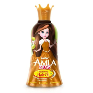Buy Dabur Amla Nourishing Kids Hair Oil 200 ml Online at Best Price | Hair Oils | Lulu KSA in Kuwait