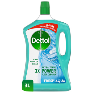 Dettol Fresh Aqua Antibacterial Power Floor Cleaner 3 Litres