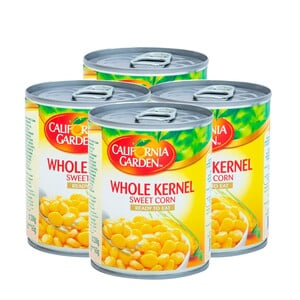 California Garden Whole Kernel Sweet Corn Value Pack 4 x 200 g