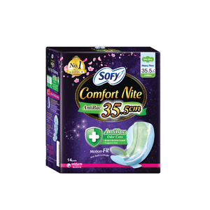 Sofy Comfort Nite Antibac Odure Care 35Cmx14s