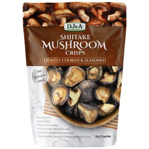 DJ&A Shitake Mushroom Crisps 30 g