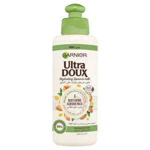 Buy Garnier Ultra Doux Nurturing Almond Milk Hair Cream 200 ml Online at Best Price | Hair Creams | Lulu UAE in UAE