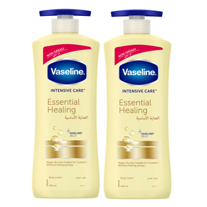 Vaseline Intensive Care Essential Healing Body Lotion 2 x 400 ml