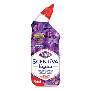 Clorox Scentiva Tuscan Lavender Toilet Cleaner 709 ml