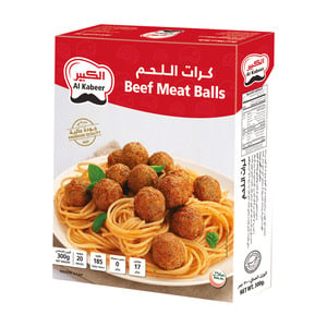 اشتري قم بشراء الكبير كرات لحم بقري 300 جم Online at Best Price من الموقع - من لولو هايبر ماركت Meat Balls في الكويت
