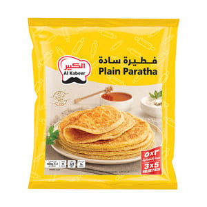 Al Kabeer Plain Paratha 5 pcs Value Pack 3 x 400 g