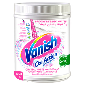 Vanish Stain Remover Oxi Action Powder Crystal White 450 g