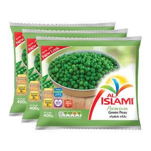 Al Islami Green Peas 3 x 400 g