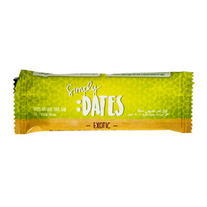 Simply Dates Exotic Date Bar 30 g