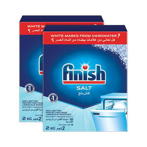 Finish Rinse Salt Value Pack 2 x 2 kg