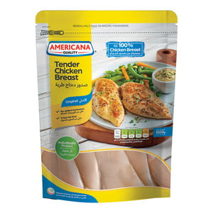 Americana Frozen Tender Chicken Breast 1 kg